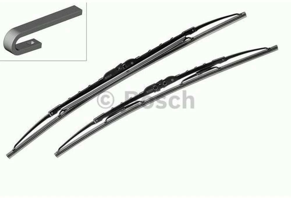 Valytuvų komplektas Bosch Twin Spoiler 606S, 600/500 mm