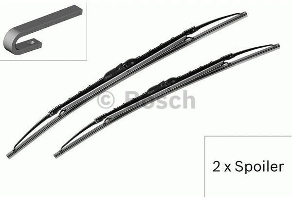 Valytuvų komplektas Bosch Twin Spoiler 046S, 680/680 mm