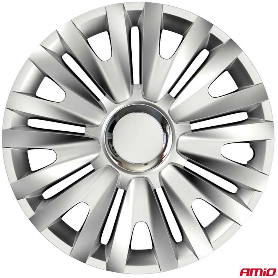 Versaco Ratų gaubtai 4 vnt. Royal, sidabriniai 15"