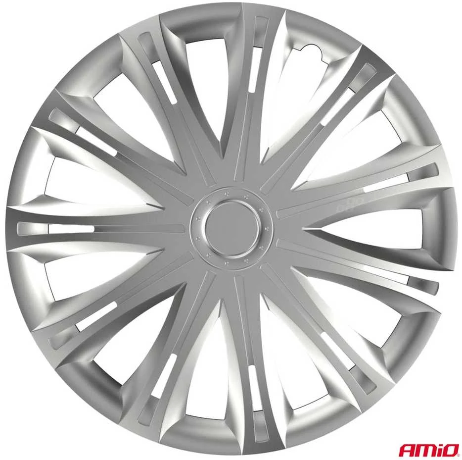 Versaco Ratų gaubtai 4 vnt. Spark, sidabriniai 16"