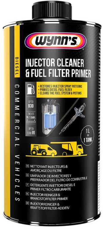 WYNNS Injector Cleaner&amp;Filter Primer, dyzelino purkštukų valiklis ir filtro apsauga, 1 l
