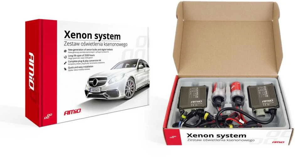 Xenon rinkinys 1068 CANBUS H7 6000K, AMIO-01795