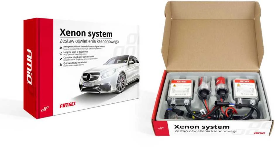Xenon rinkinys 1103 H7 8000K, AMIO-01841