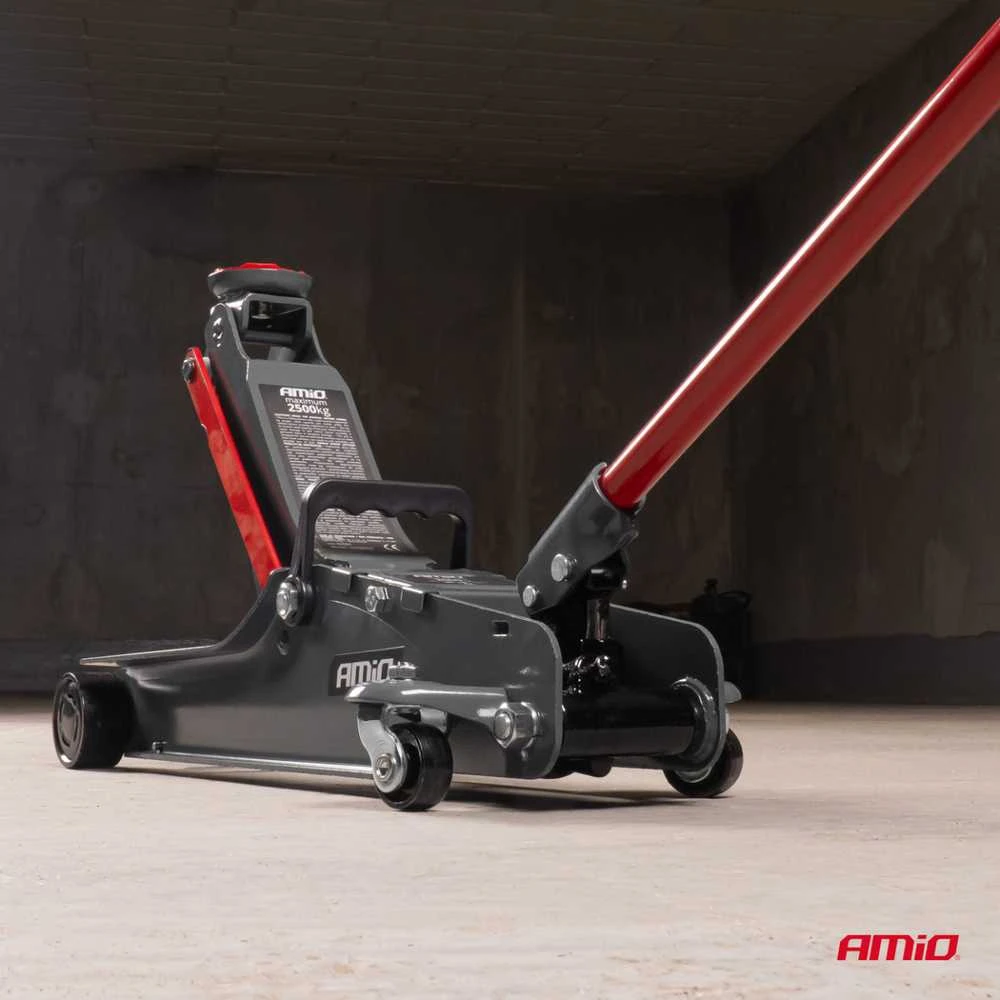 Žemo profilio hidraulinis keltuvas 2500 kg CE AMIO-02501