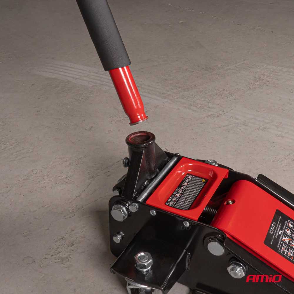 Žemo profilio hidraulinis keltuvas 3000 kg, 75–510 mm, CE, AMIO-04215