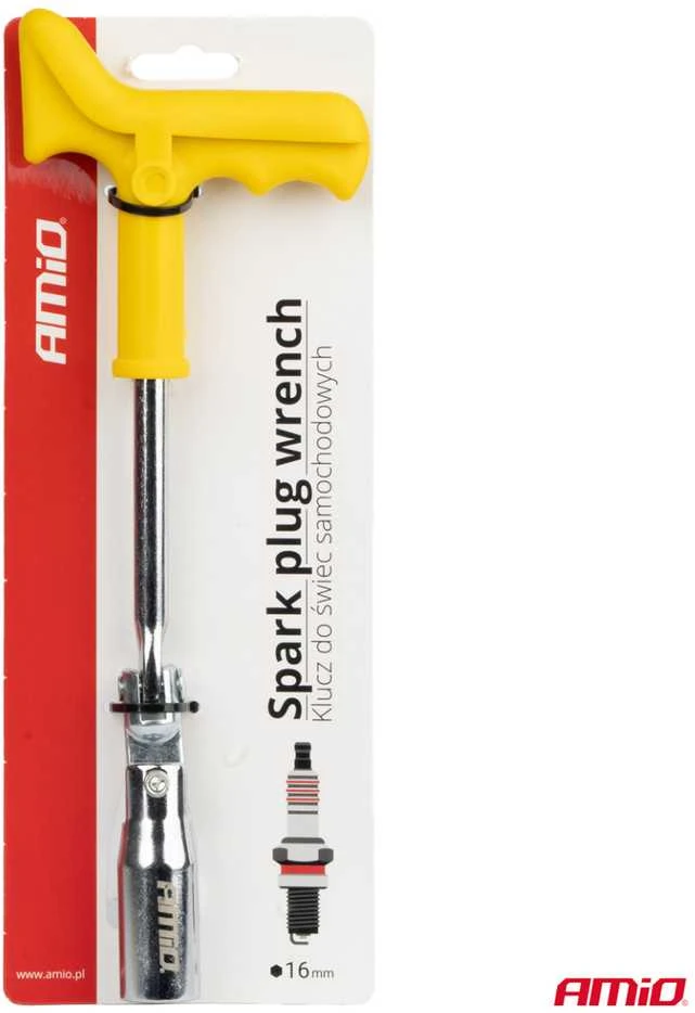 Žvakės raktas 16mm SPW-16 AMIO-01719