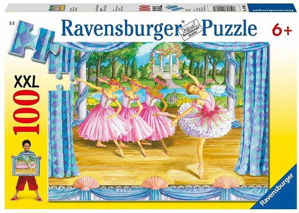 100 pcs. Puzzle Ballet World - RAVENSBURGER dėlionė