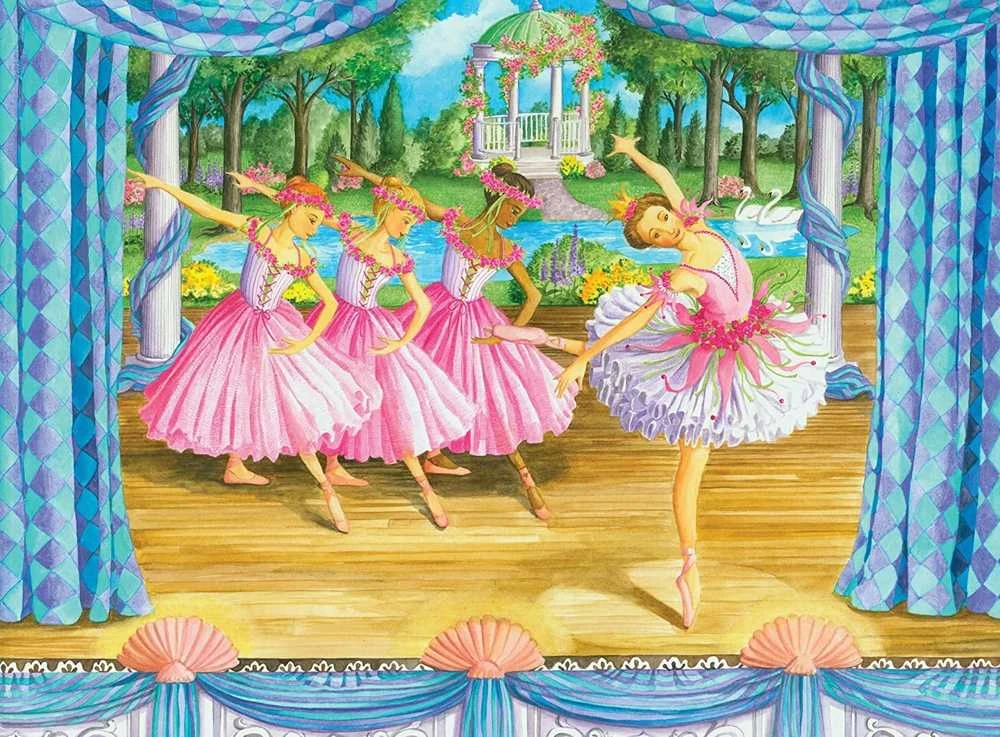 100 pcs. Puzzle Ballet World - RAVENSBURGER dėlionė