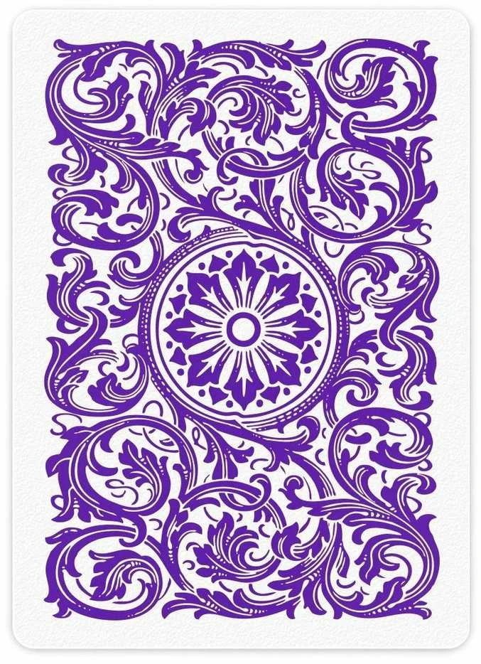 Copag 1546 Elite Poker Size - Jumbo Index Žaidimų Kortos (Violetinės)
