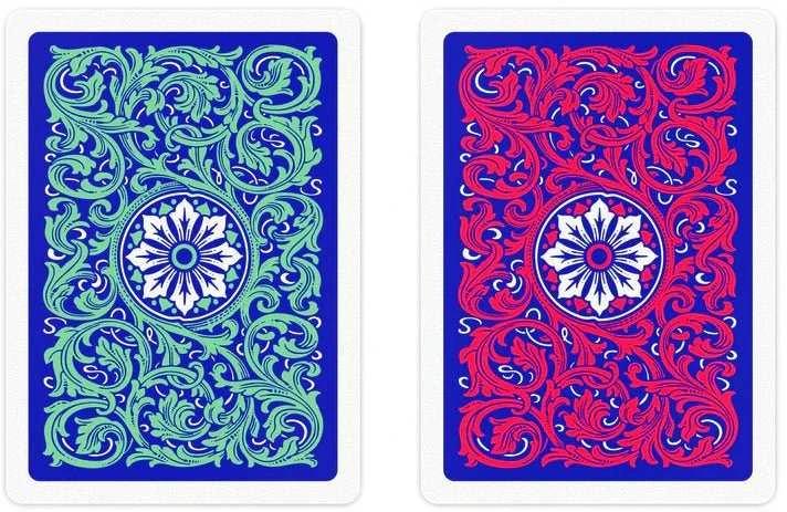 Copag 1546 Neoteric Poker Size Jumbo Index Žaidimo Kortos Dviguba Kaladė (Raudona Ir Žalia)