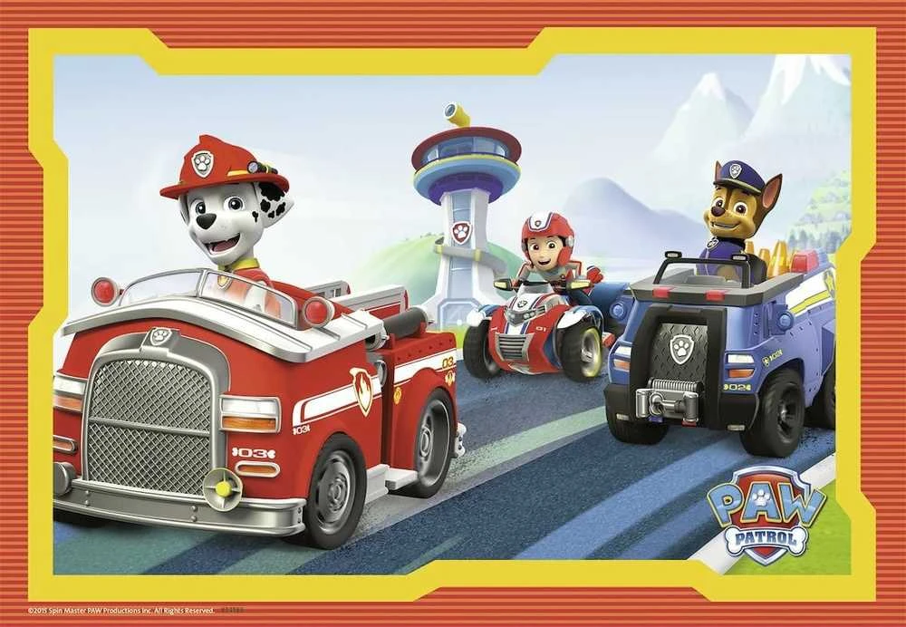 Ravensburger Dėlionė 2x12 vnt. - Šunyčiai patruliai