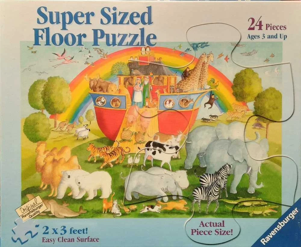 24pcs. Puzzle Noah's Ark - RAVENSBURGER dėlionė