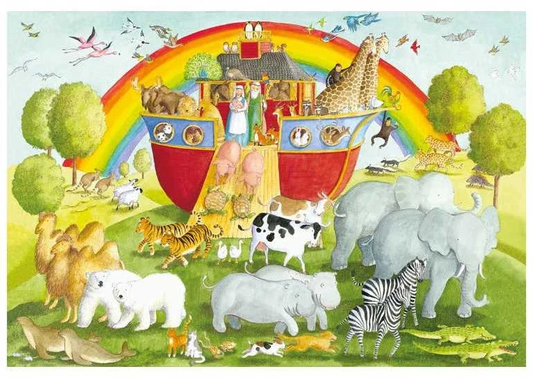 24pcs. Puzzle Noah's Ark - RAVENSBURGER dėlionė