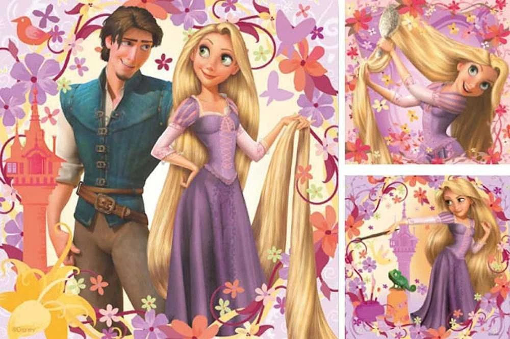 RAVENSBURGER dėlionė DP: Rapunzel 3x49 d, 092987