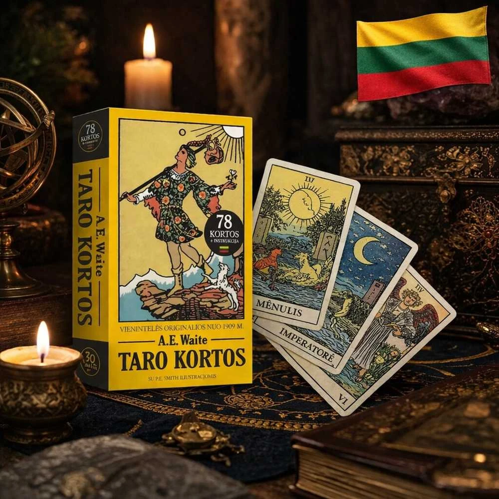 369 Cards Taro kortos lietuvių kalba