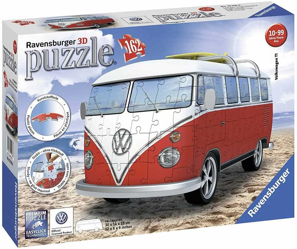Ravensburger "3D" Dėlionė 162 vnt. - Volkswagen T1