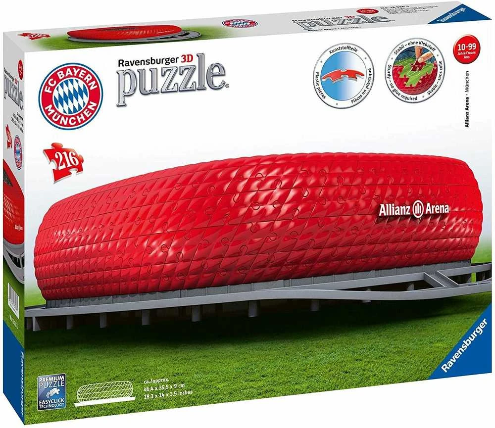 3D Puzzle Allianz Arena - RAVENSBURGER dėlionė