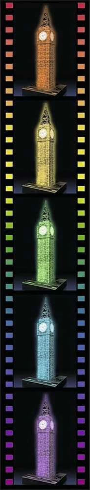 Ravensburger "3D" Dėlionė 216 vnt. - Vestminsterio laikrodžio bokštas (Big Ben)