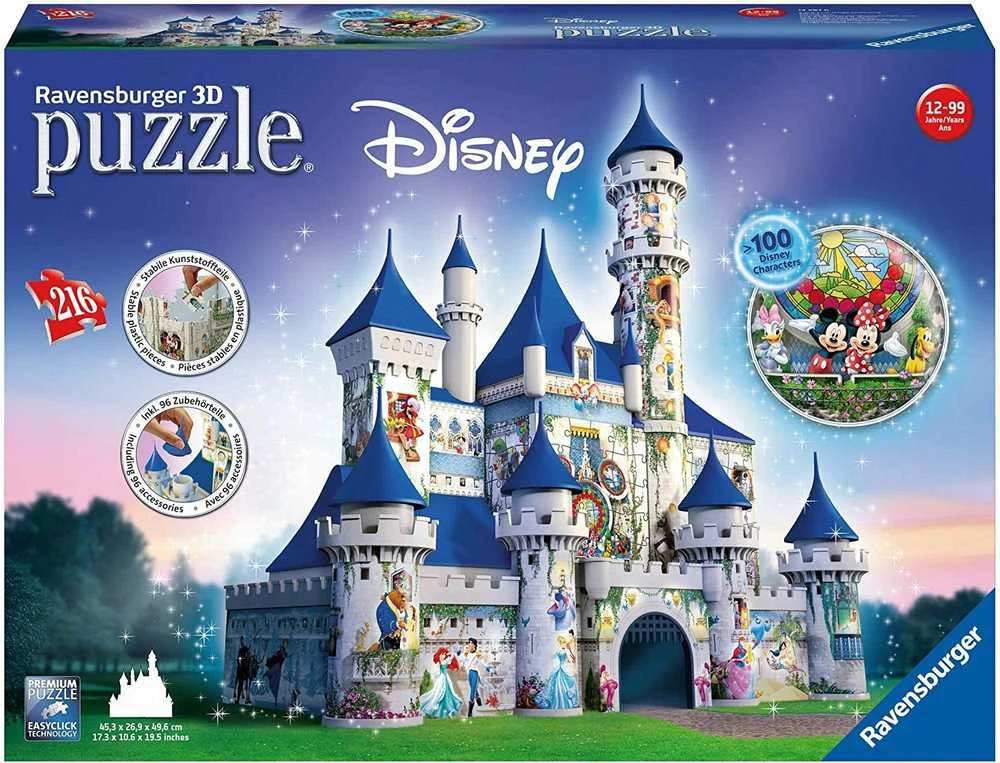 3D Puzzle Disney Castle - RAVENSBURGER dėlionė