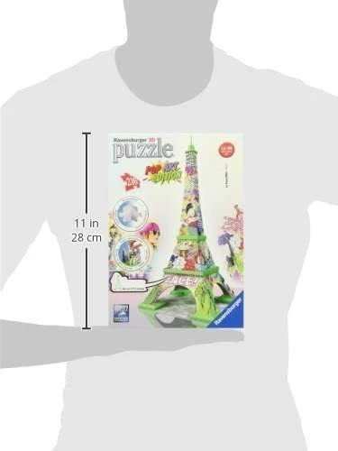 3D Puzzle Eifel Tower Pop Art - RAVENSBURGER dėlionė