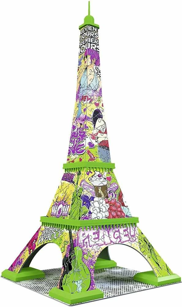 3D Puzzle Eifel Tower Pop Art - RAVENSBURGER dėlionė