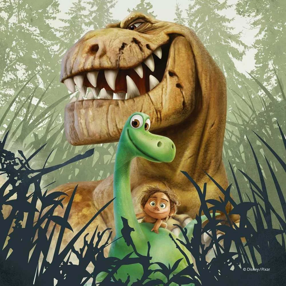 3x49 Puzzle The Good Dinosour - RAVENSBURGER dėlionė