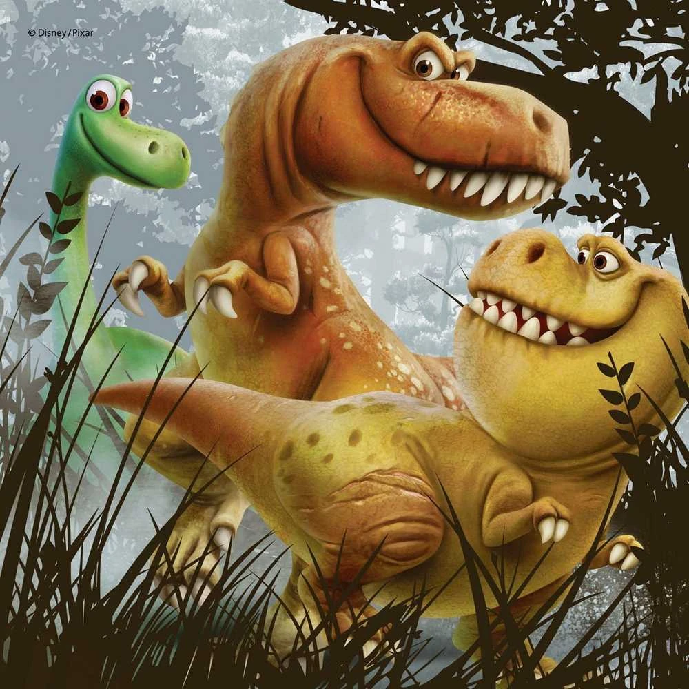 3x49 Puzzle The Good Dinosour - RAVENSBURGER dėlionė