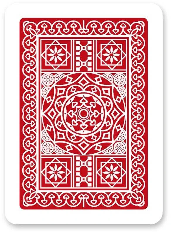 Modiano ''98'' Pokerio Kortos (raudonos)
