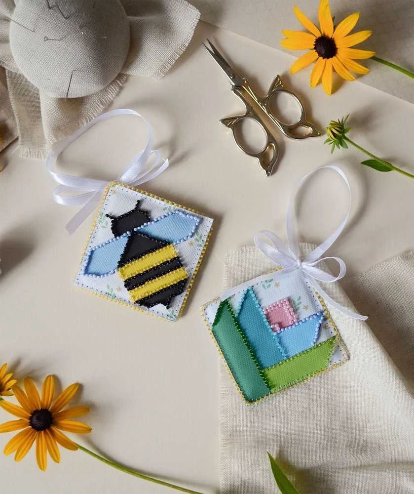 Abris Art Dekoracija „Sweet Honey“ bičių tema 13.2x6.6 cm