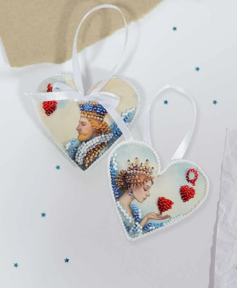 Abris Art Dekoracijų rinkinys „Majestic Lova“ 15x7 cm AABT-052