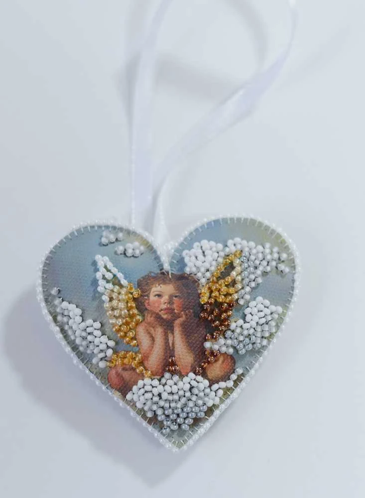 Abris Art Dekoracijų rinkinys „Tavo mažasis Kupidonas“ 15x7 cm AABT-053