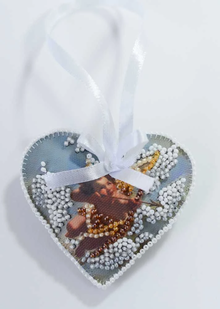 Abris Art Dekoracijų rinkinys „Tavo mažasis Kupidonas“ 15x7 cm AABT-053