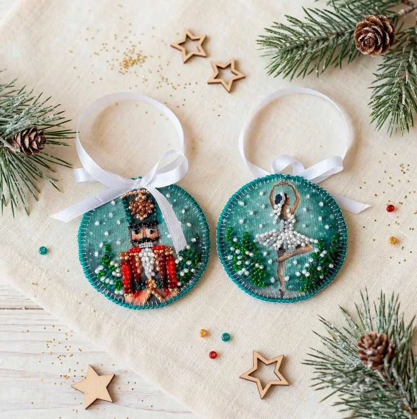 Abris Art Dekoravimo rinkinys „Žiemos nakties baletas“ 13,2×6,6 cm AABT-067