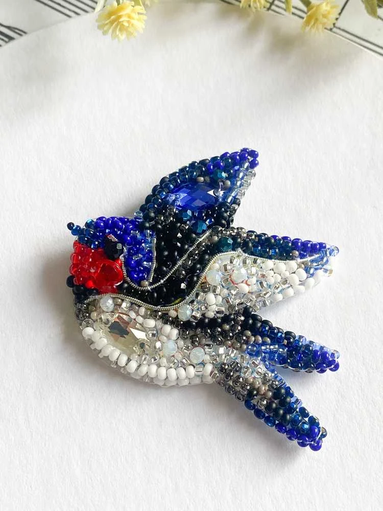 Abris Art Dekoro rinkinys „Kregždės daina“ 6,6x5,2 cm AAD-246