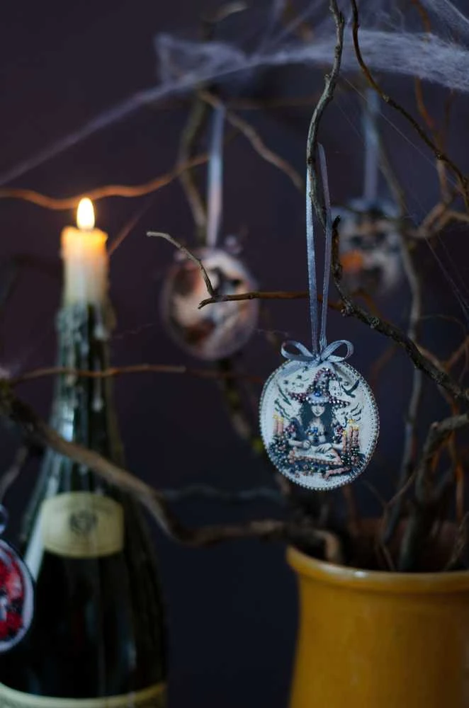 Abris Art Mini karoliukų siuvinėjimo rinkinys „Kerėtoja“, interjero dekoras