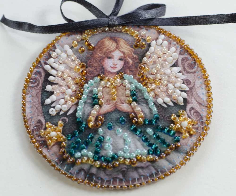 Abris Art Kalėdinis dekoravimo rinkinys „Žiemos pasaka“ 13,2x6,6 cm AABT-032