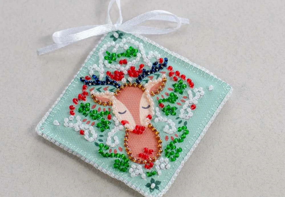 Abris Art Kalėdinis dekoravimo rinkinys „Žiemos pasaka“ 13,2x6,6 cm AABT-029