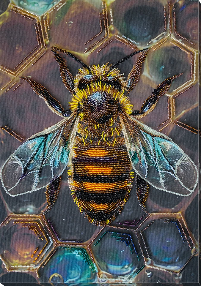 Abris Art Karoliukų siuvinėjimo rinkinys „Medus“ 27x38 cm AAB-950