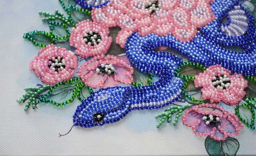 Abris Art Karoliukų siuvinėjimo rinkinys „Gamtos apkabinimas“ 20x20 cm