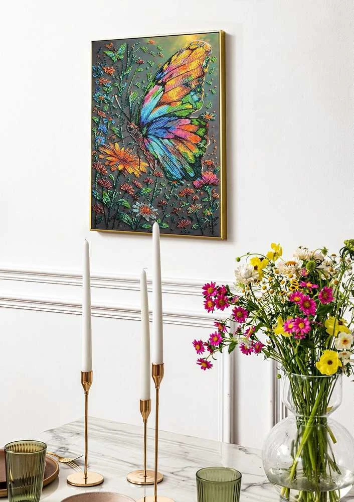 Abris Art Karoliukų siuvinėjimo rinkinys „Vasaros atspalviai“, 26x39 cm
