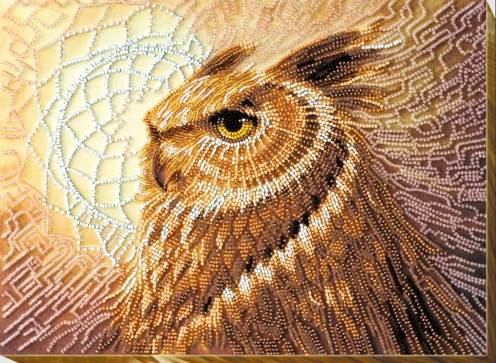 Abris Art Karoliukų siuvinėjimo rinkinys „Totemas“ 31×23 cm, 14 spalvų
