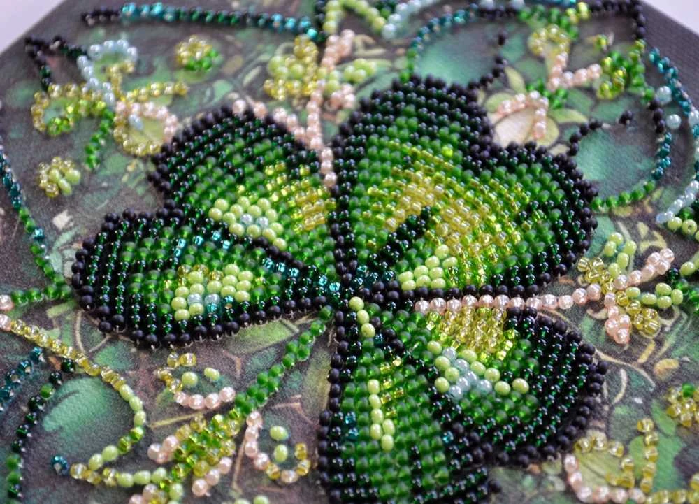 Abris Art Karoliukų siuvinėjimo rinkinys Sėkmės kaleidoskopas 15×15 cm