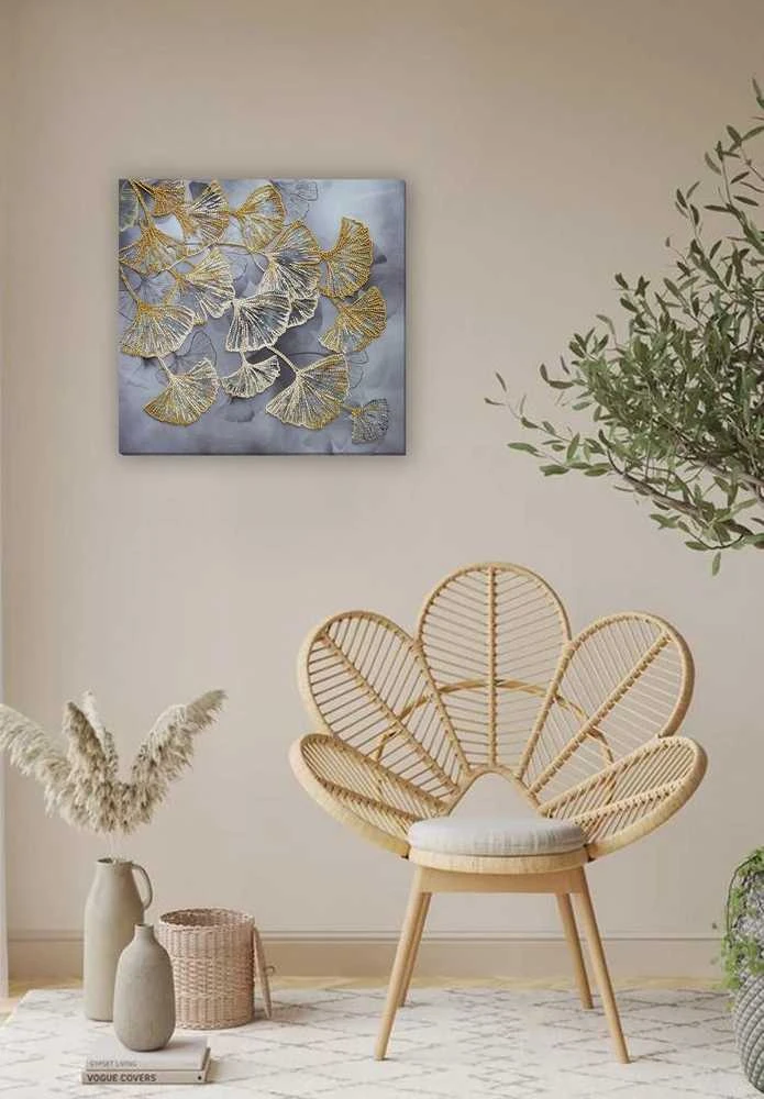 Abris Art Karoliukų siuvinėjimo rinkinys Ginkmedis (Ginkgo biloba), 32×31 cm