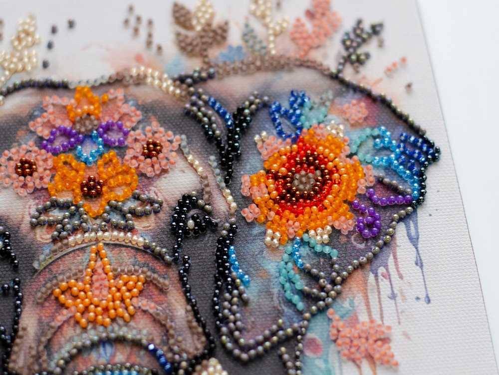 Abris Art Karoliukų siuvinėjimo rinkinys Rytų paslaptys 20x20 cm AAMB-116
