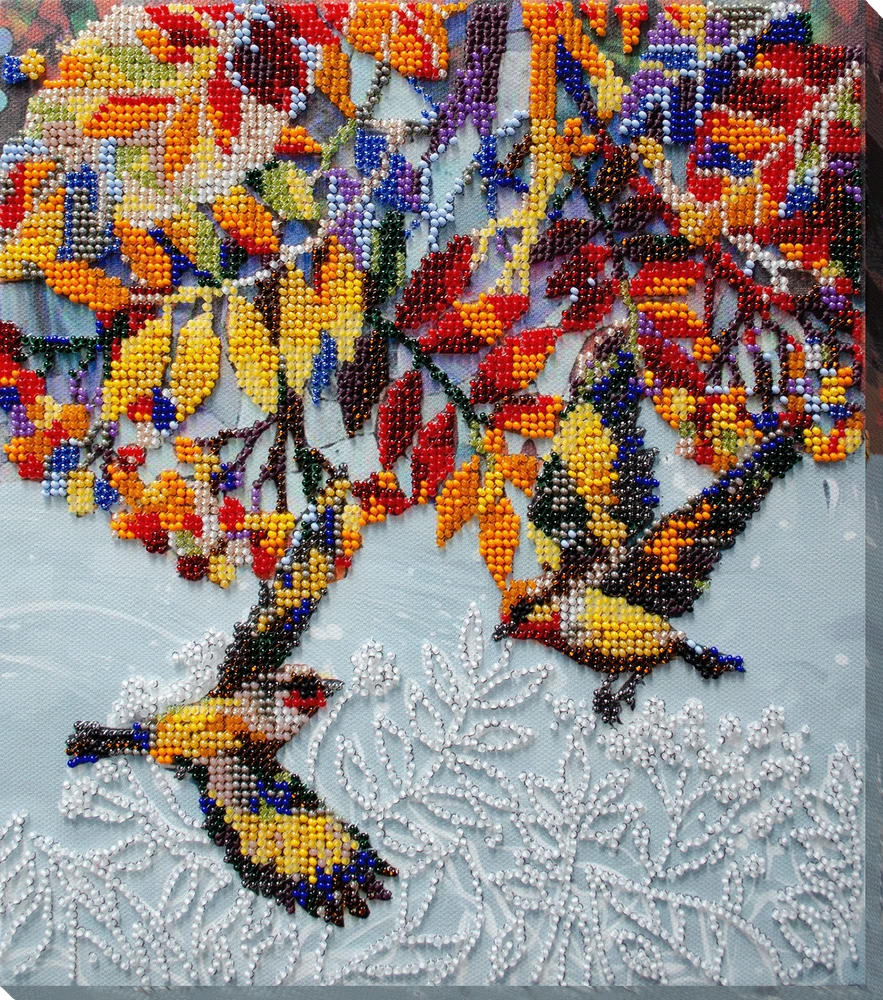 Abris Art Karoliukų siuvinėjimo rinkinys „Po putinu“ 23x26 cm Deco Scenes