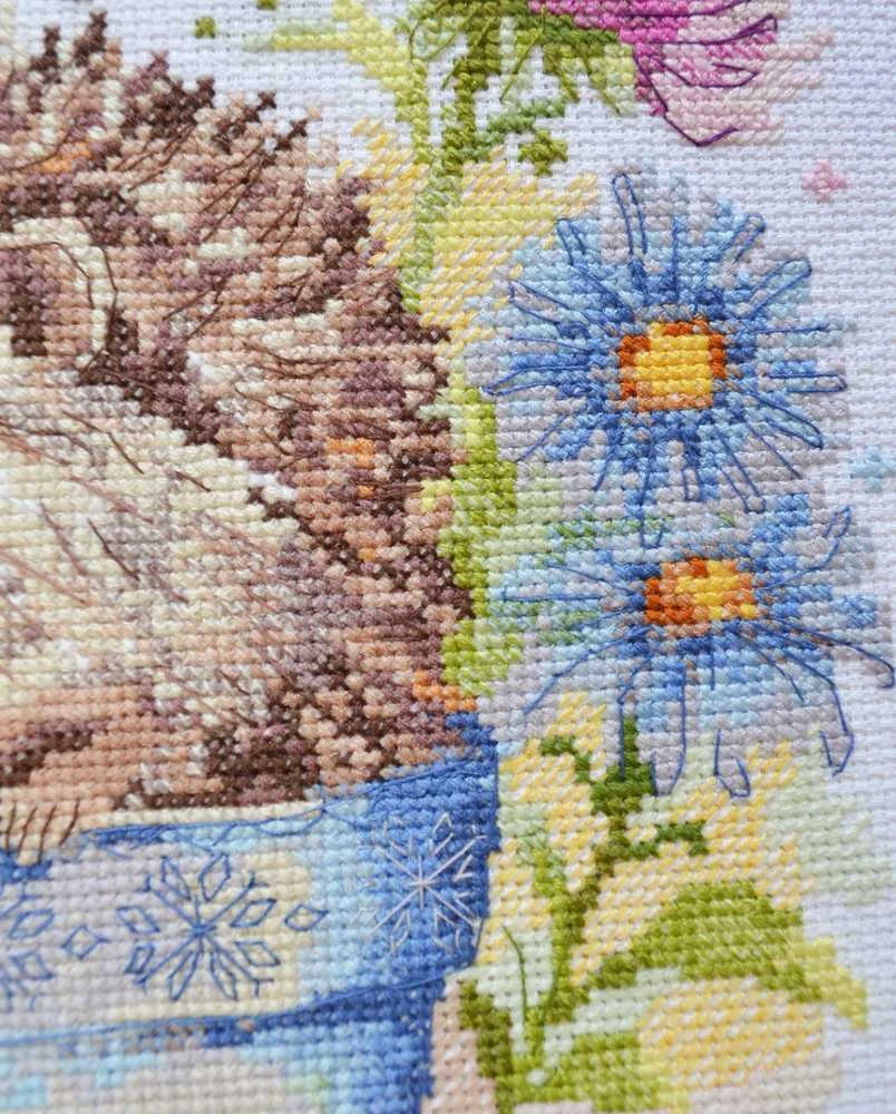 Abris Art Kryželių siuvinėjimo rinkinys „Mažasis skautas“ 22x23 cm