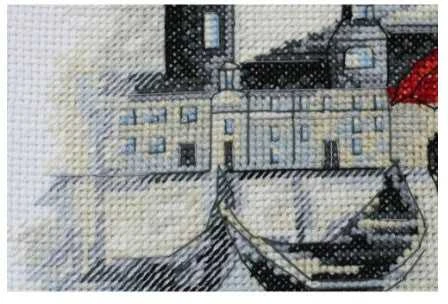 Abris Art Kryželiu siuvinėjimo rinkinys „Special Date“ paveikslui 20x20 cm