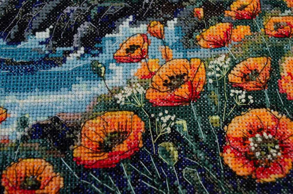 Abris Art Kryželiu siuvinėjimo rinkinys „Tylios spalvos“ 23x26 cm AAH-295