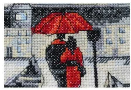Abris Art Kryželiu siuvinėjimo rinkinys „Special Date“ paveikslui 20x20 cm