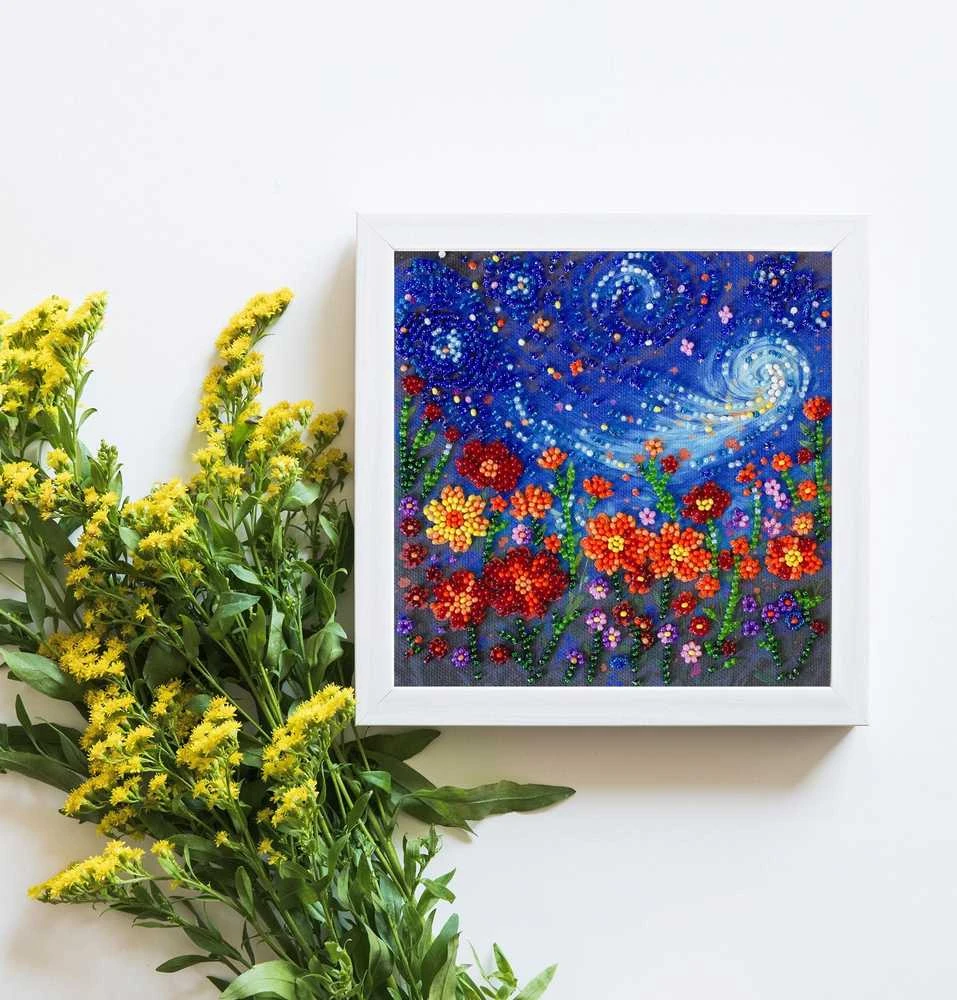 Abris Art Mini karoliukų siuvinėjimo rinkinys „Vasarvidžio nakties sapnas“ 15x15 AAM-264